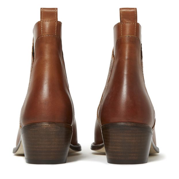 Botines Santiag de cuero vegetal-product