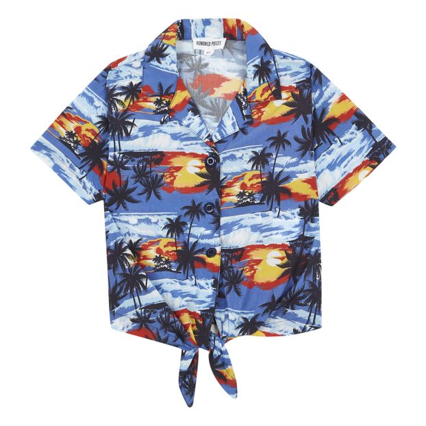 Lyocell Knotted Shirt-product