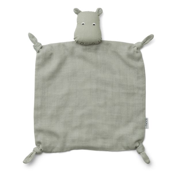 Peluche Agnete Ippopotamo in cotone bio-product
