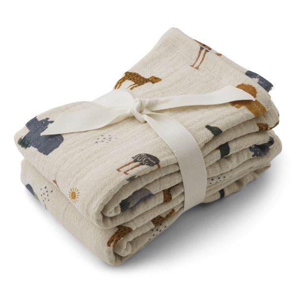 Langes Lewis Safari en coton bio - Set de 2-product