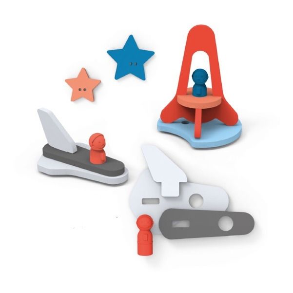 Puzzle de bain 3D Cap sur la lune-product