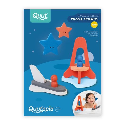 Puzzle de bain 3D Cap sur la lune-product