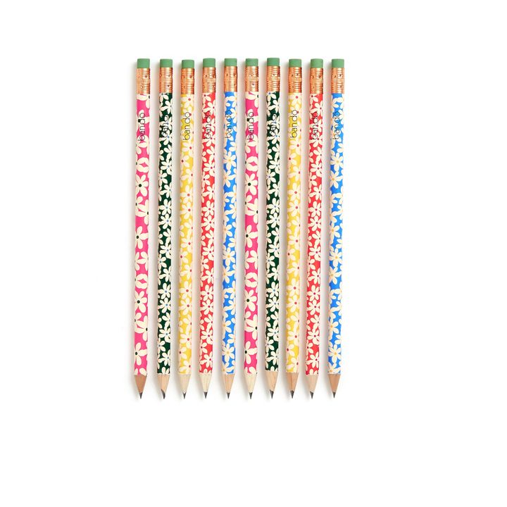Lápices de grafito Daisies - Pack de 10- Imagen del producto n°0