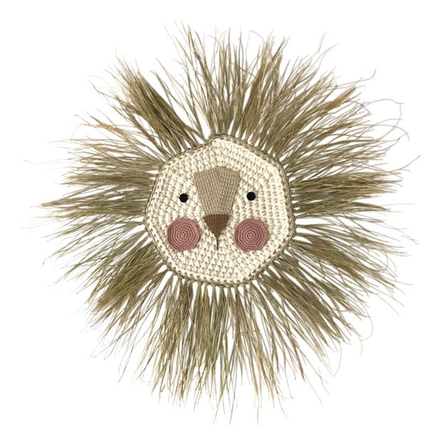 Raffia Lion Head-product
