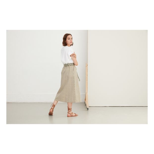 Jupe Midi Nemours Meyer Coton et Lin-product
