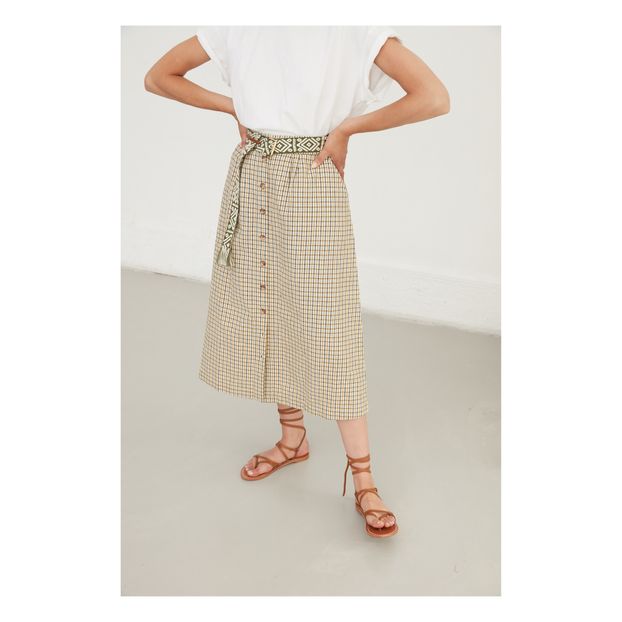 Jupe Midi Nemours Meyer Coton et Lin-product