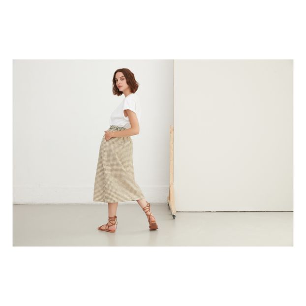 Jupe Midi Nemours Meyer Coton et Lin-product