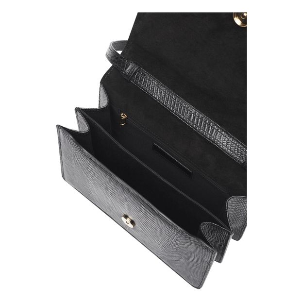 Borsa Hook in pelle goffrata di lucertola-product