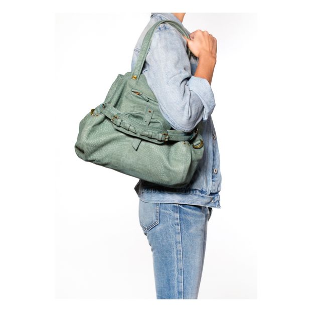 Sac Billy M Veau Nubuck Façon Croco-product