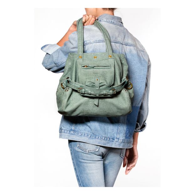 Sac Billy M Veau Nubuck Façon Croco-product