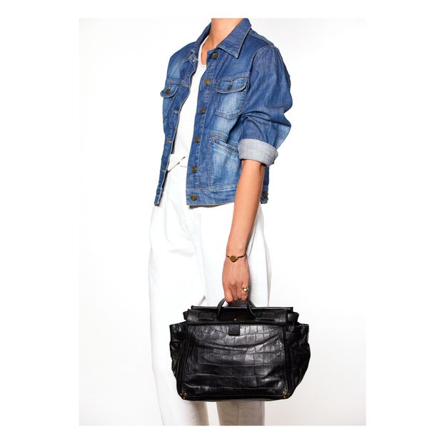 Sac Carlo M Vachette Façon Croco-product