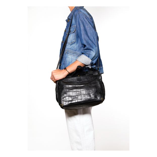 Sac Carlo M Vachette Façon Croco-product