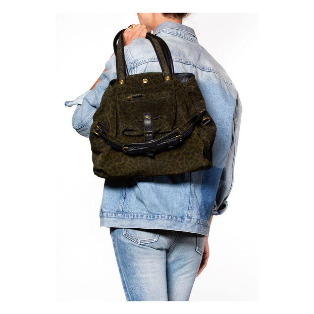 Sac Billy M Croûte de Vachette Léopard-product