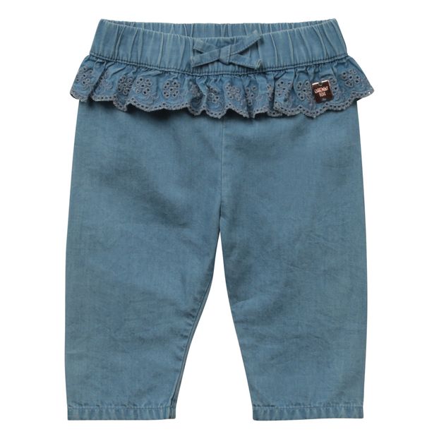 Pantalon Denim Léger Volants-product