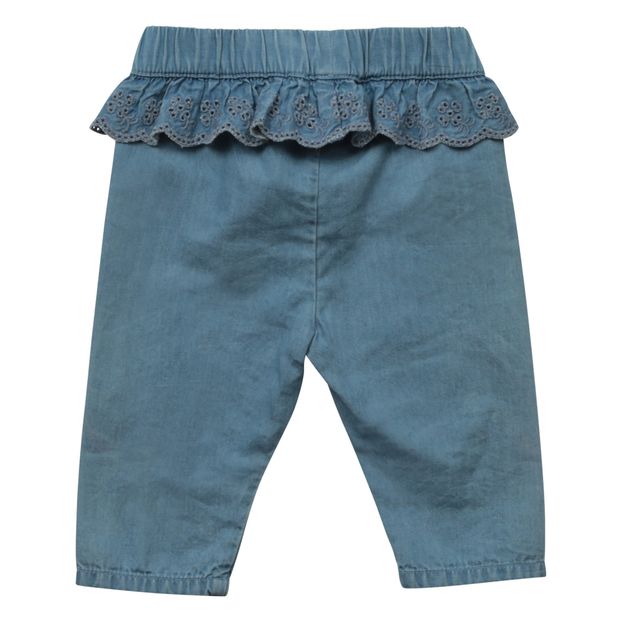 Pantalon Denim Léger Volants-product