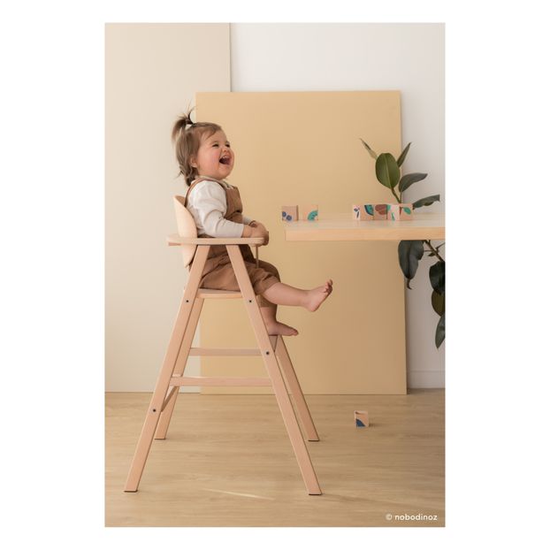 Chaise haute évolutive en bois massif Growing green-product