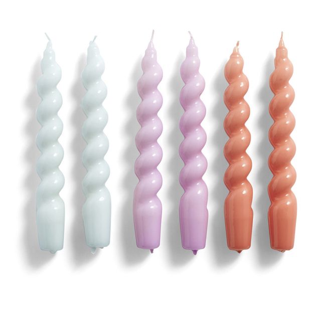 Bougies Spiral - Set de 6-product
