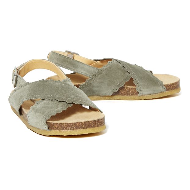 Sandali incrociati seghettati-product