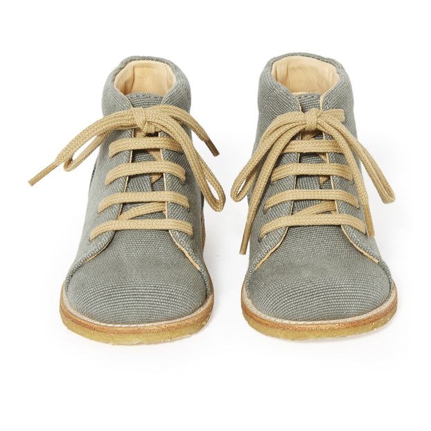 Bottines à Lacets Toile Vegan-product