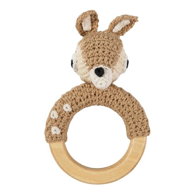 Hochet en crochet faon-product