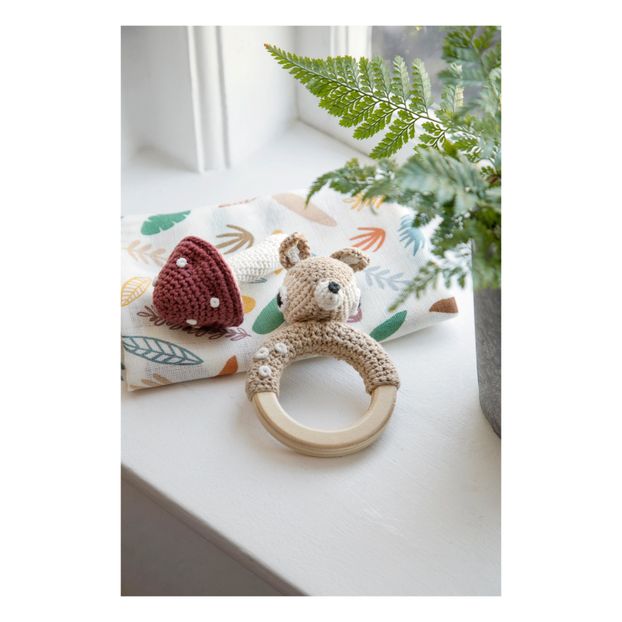 Hochet en crochet faon-product