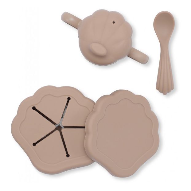 Clam Silicone Dinner Set - Set of 4-product