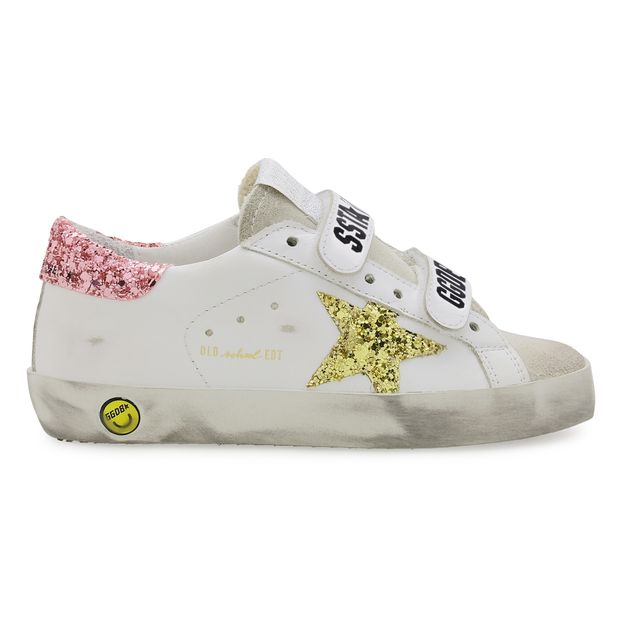 Baskets Old School Cuir Glitter Unies-product