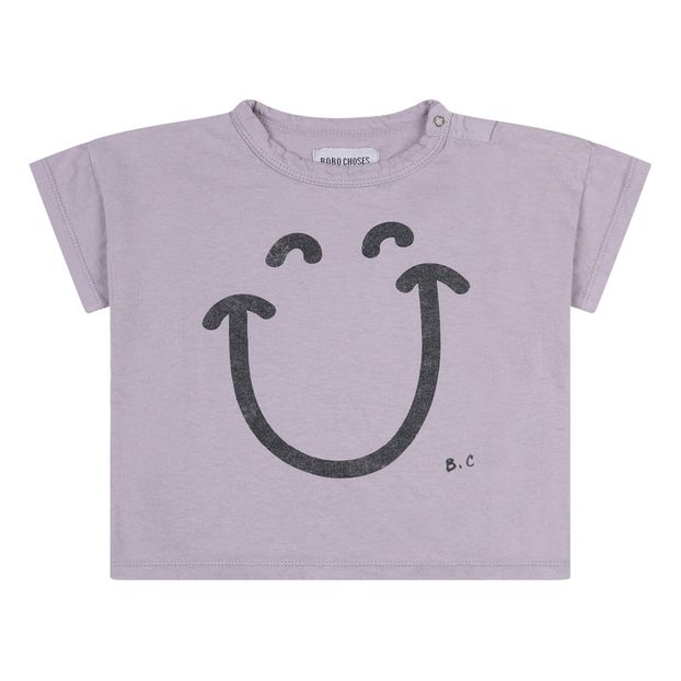 T-Shirt in cotone bio Smile-product