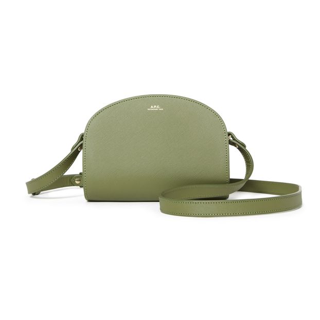 Bolso Media Luna Mini Cuero en relieve-product