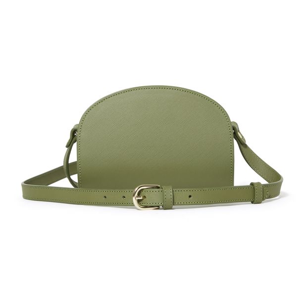 Bolso Media Luna Mini Cuero en relieve-product