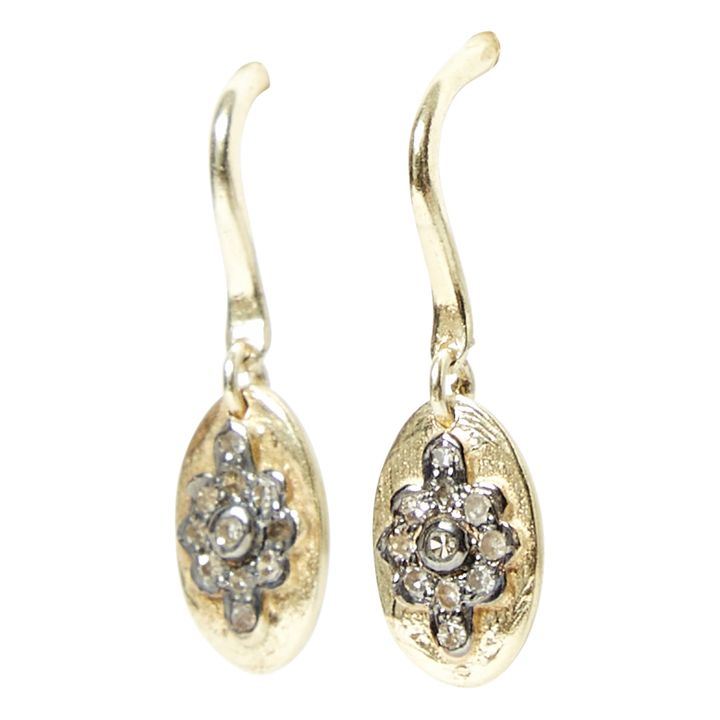 Boucles d'Oreilles Liby D Doré- Image produit n°2