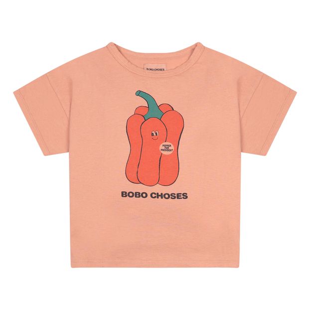 T-Shirt Coton Bio Poivron-product