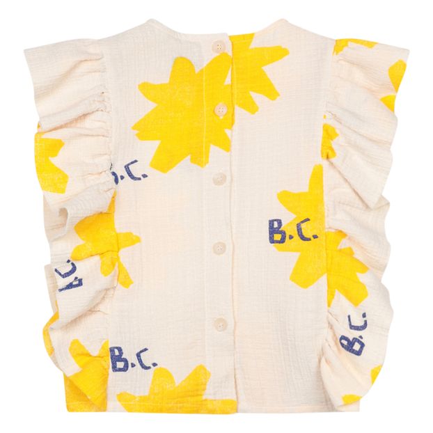 Top Coton Bio Volants Soleils-product