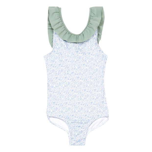Costume da bagno floreale con nodi-product