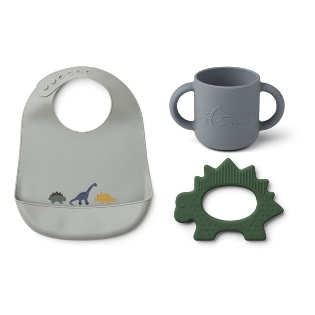 Carol Bib, Cup and Teething Ring Set in Silicone-product