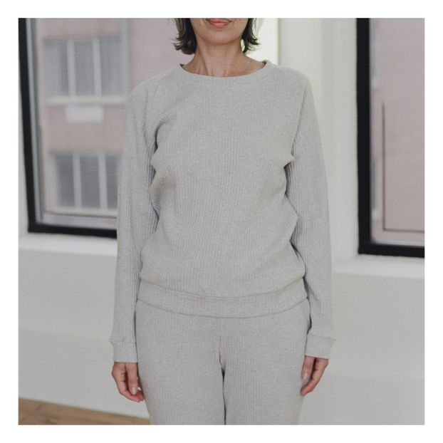 Sweat Basic Côtelé-product