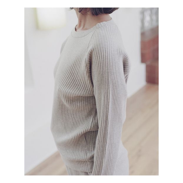 Sweat Basic Côtelé-product