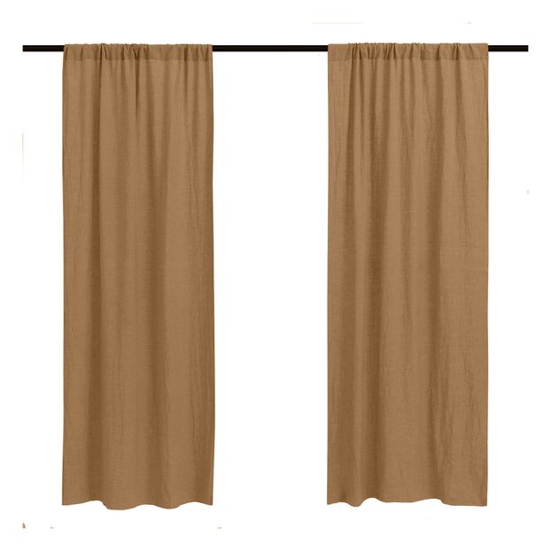 Washed Linen Sheath or Pinch Curtain-product