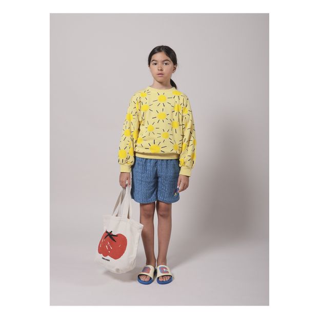 Shorts in spugna in cotone riciclato-product