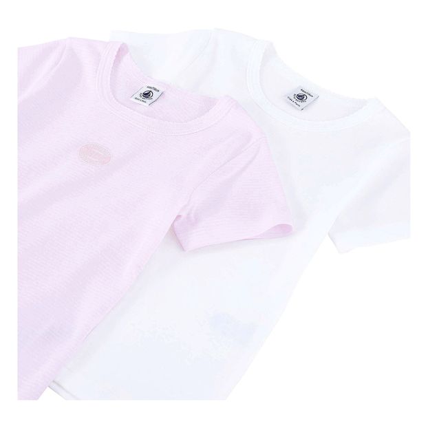 Set de 2 Camisetas a rayas algodón orgánico-product