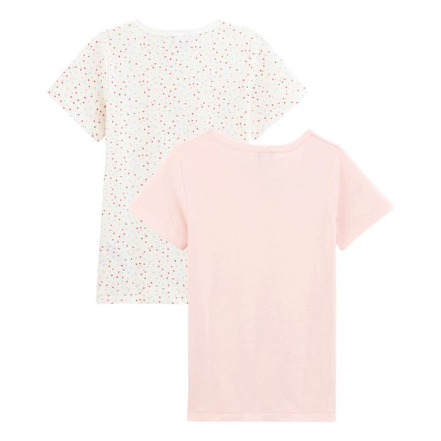 Lot 2 T-shirts Millepois Coton Bio-product