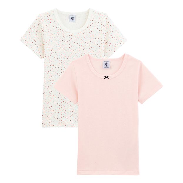 Lot 2 T-shirts Millepois Coton Bio-product