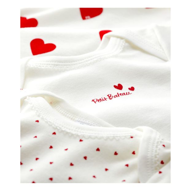 Lot 3 Bodies Coeur Coton Bio-product