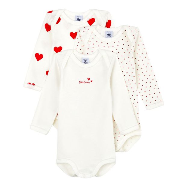 Lot 3 Bodies Coeur Coton Bio-product