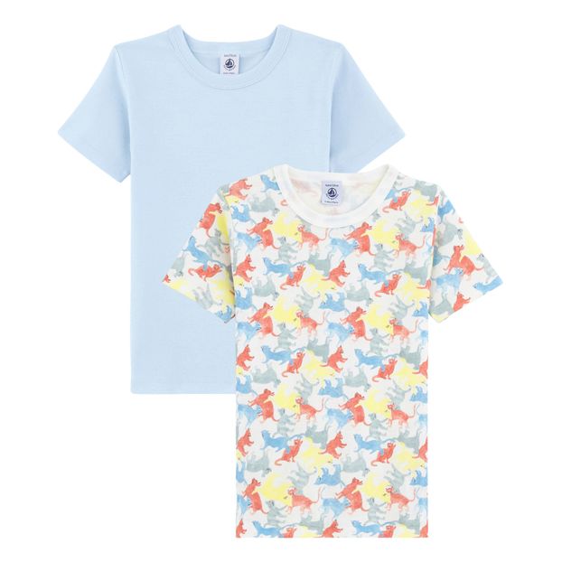 Set de 2 Camisetas Chatons algodón orgánico-product
