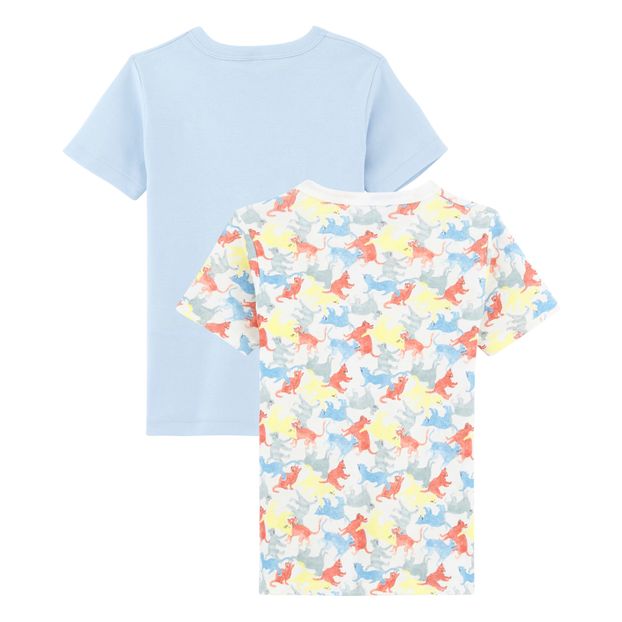 Set de 2 Camisetas Chatons algodón orgánico-product