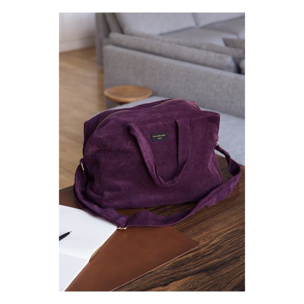 Sac 24 Sauval en velours recyclé-product