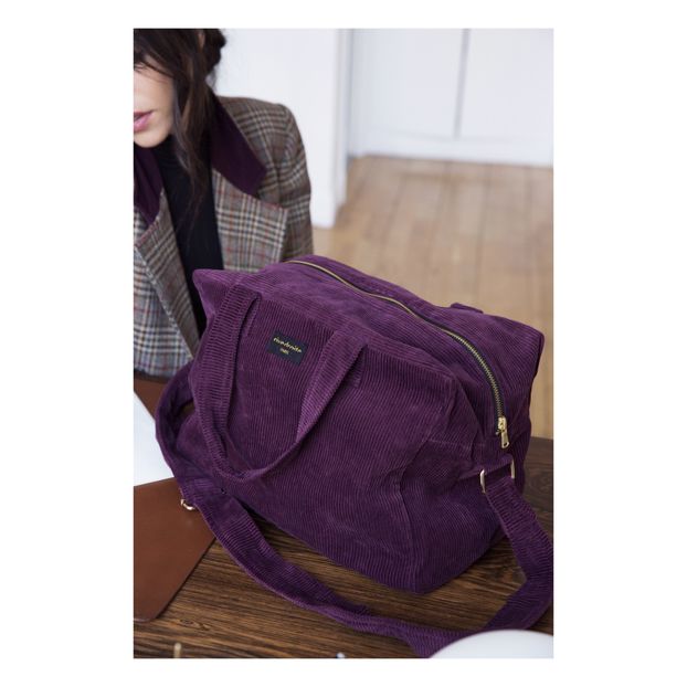 Sac 24 Sauval en velours recyclé-product