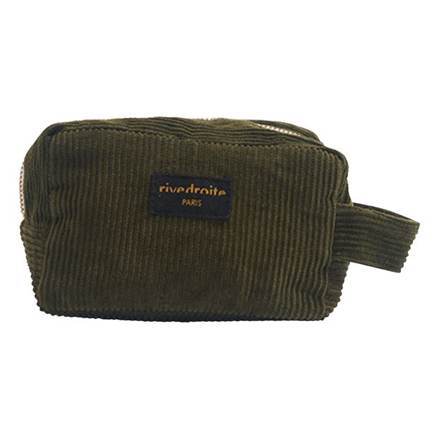 Trousse make-up Tournelles en velours recyclé-product