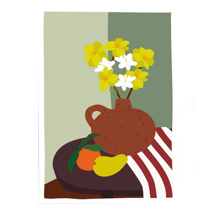 Affiche Fleurs du Bonheur A3- Image produit n°0